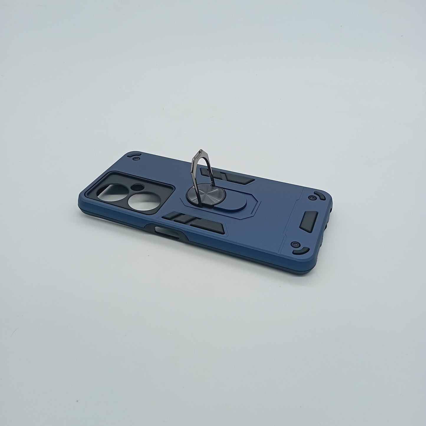 OPPO Nord CE3 Lite Hard Case with Ring Holder - Shockproof Slim Cover