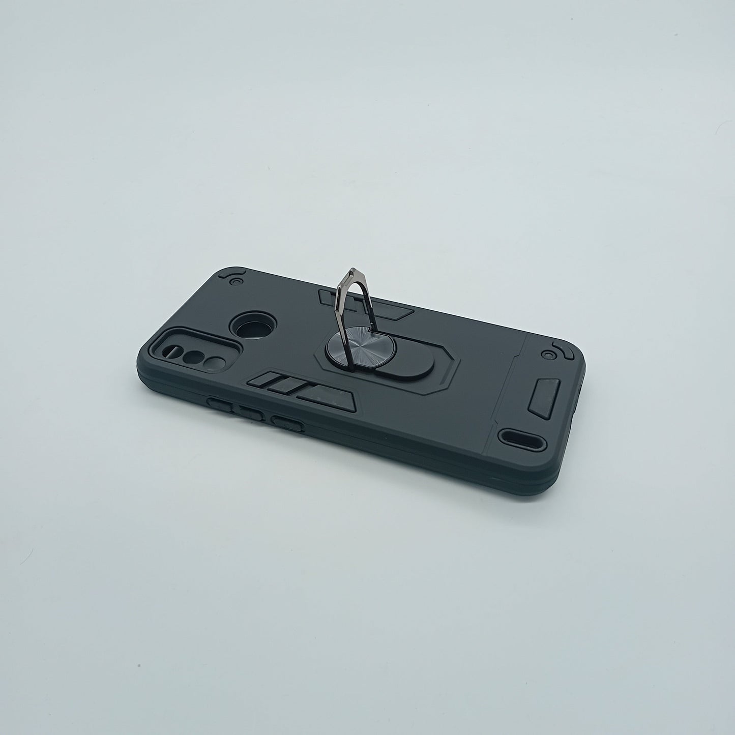 Tecno Spark 6 Go Hard PC Shockproof Case with Ring Holder
