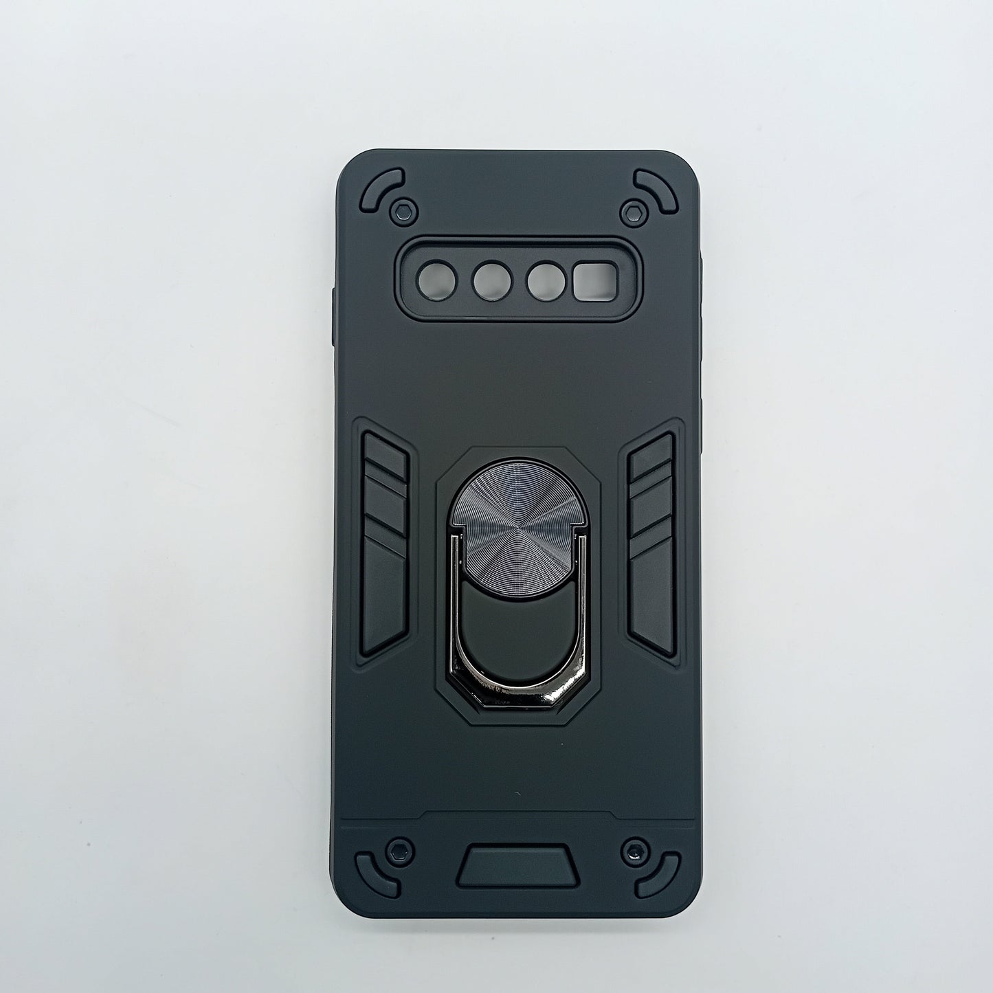 Samsung S10 Hard PC Shockproof Slim Ring Holder Case
