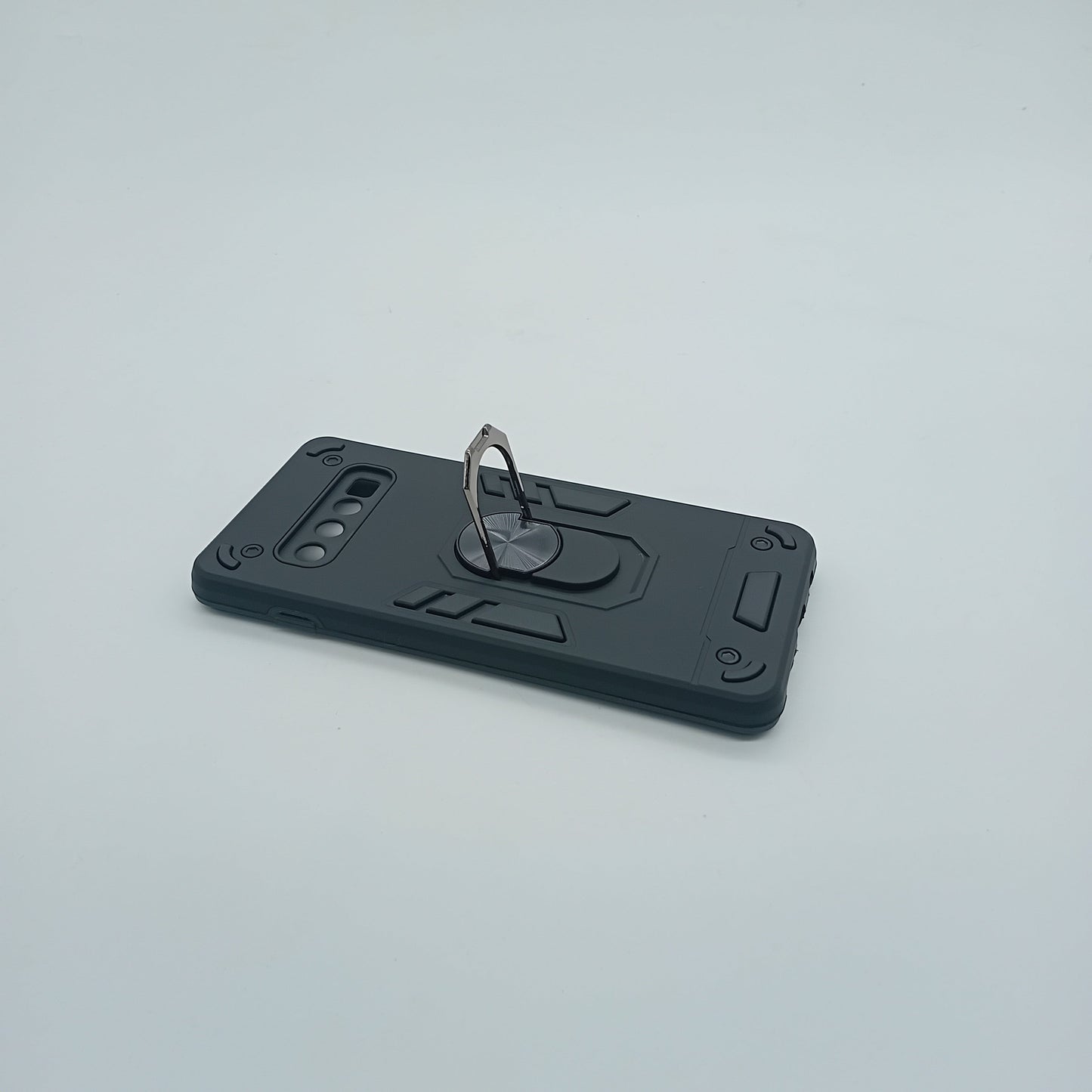 Samsung S10 Hard PC Shockproof Slim Ring Holder Case