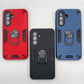 Samsung A56 Hard PC Case with Ring Holder - Shockproof Slim Cover