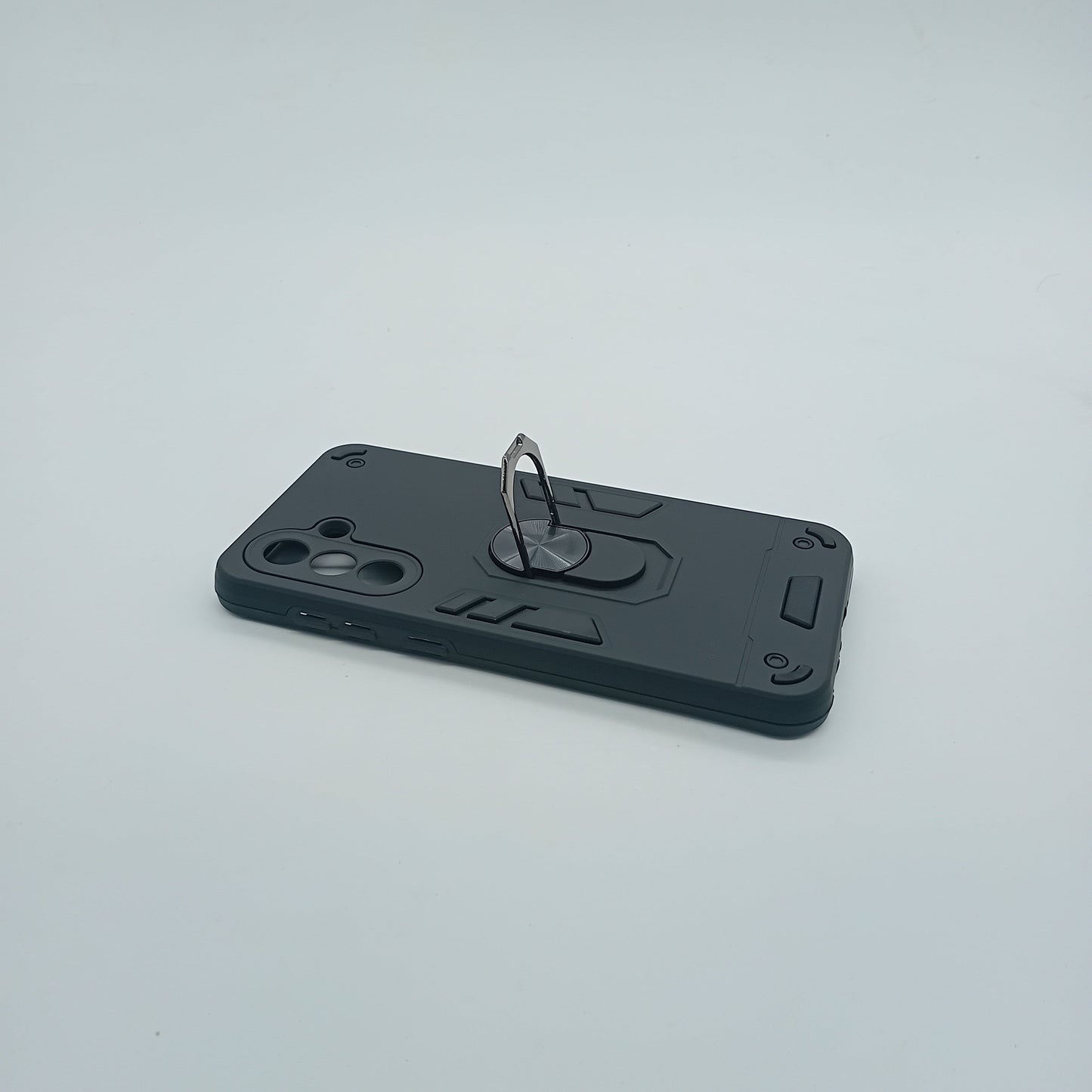 Samsung A56 Hard PC Case with Ring Holder - Shockproof Slim Cover