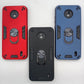 Nokia C10 Hard PC Case with Ring Holder - Shockproof Slim Cover