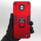 Nokia C10 Hard PC Case with Ring Holder - Shockproof Slim Cover