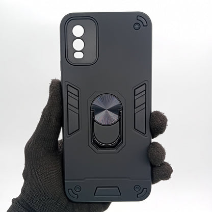 Nokia C32 Hard PC Shockproof Case with Ring Holder