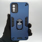 Nokia C32 Hard PC Shockproof Case with Ring Holder