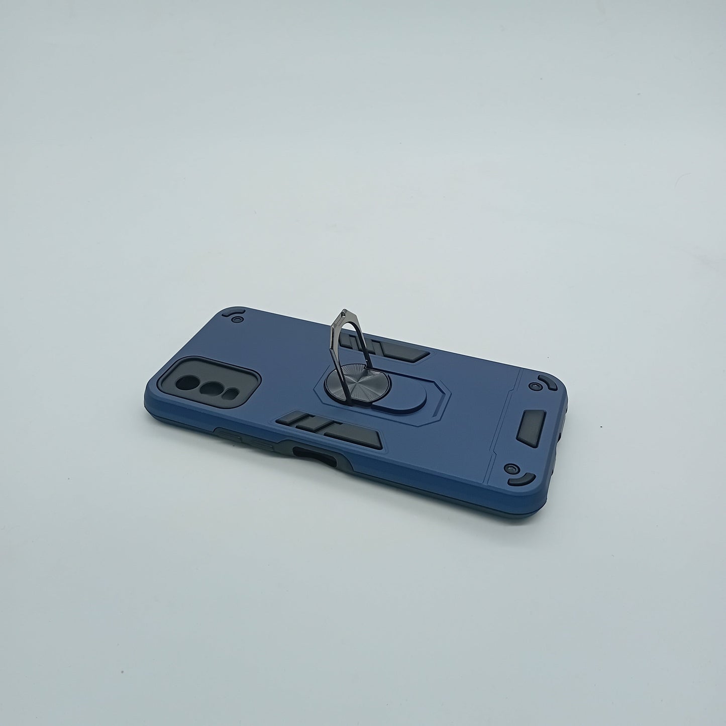 Nokia C32 Hard PC Shockproof Case with Ring Holder