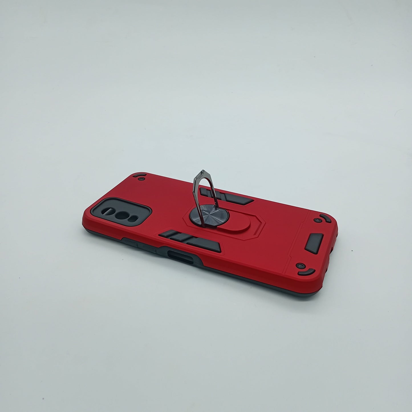 Nokia C32 Hard PC Shockproof Case with Ring Holder