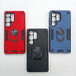 Samsung S25 Ultra Hard PC Case: Shockproof Slim Cover with Ring Holder