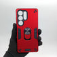 Samsung S25 Ultra Hard PC Case: Shockproof Slim Cover with Ring Holder