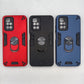 Redmi 10 Shockproof Hard PC Case with Ring Holder Kickstand