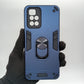 Redmi 10 Shockproof Hard PC Case with Ring Holder Kickstand