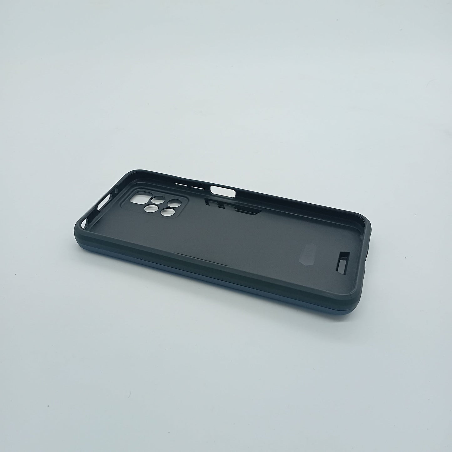 Redmi 10 Shockproof Hard PC Case with Ring Holder Kickstand