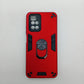 Redmi 10 Shockproof Hard PC Case with Ring Holder Kickstand
