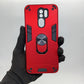 Redmi 9 Hard PC Shockproof Case with Ring Holder Slim Cover