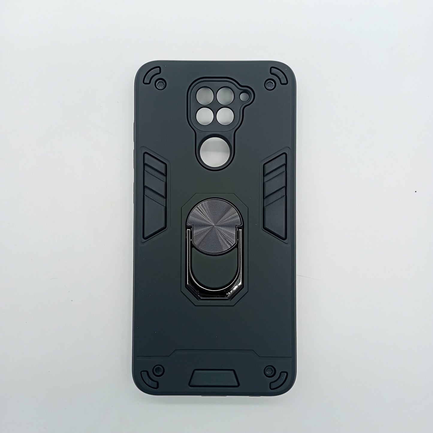 Redmi Note 9 Hard PC Shockproof Case with Ring Holder Slim Cover