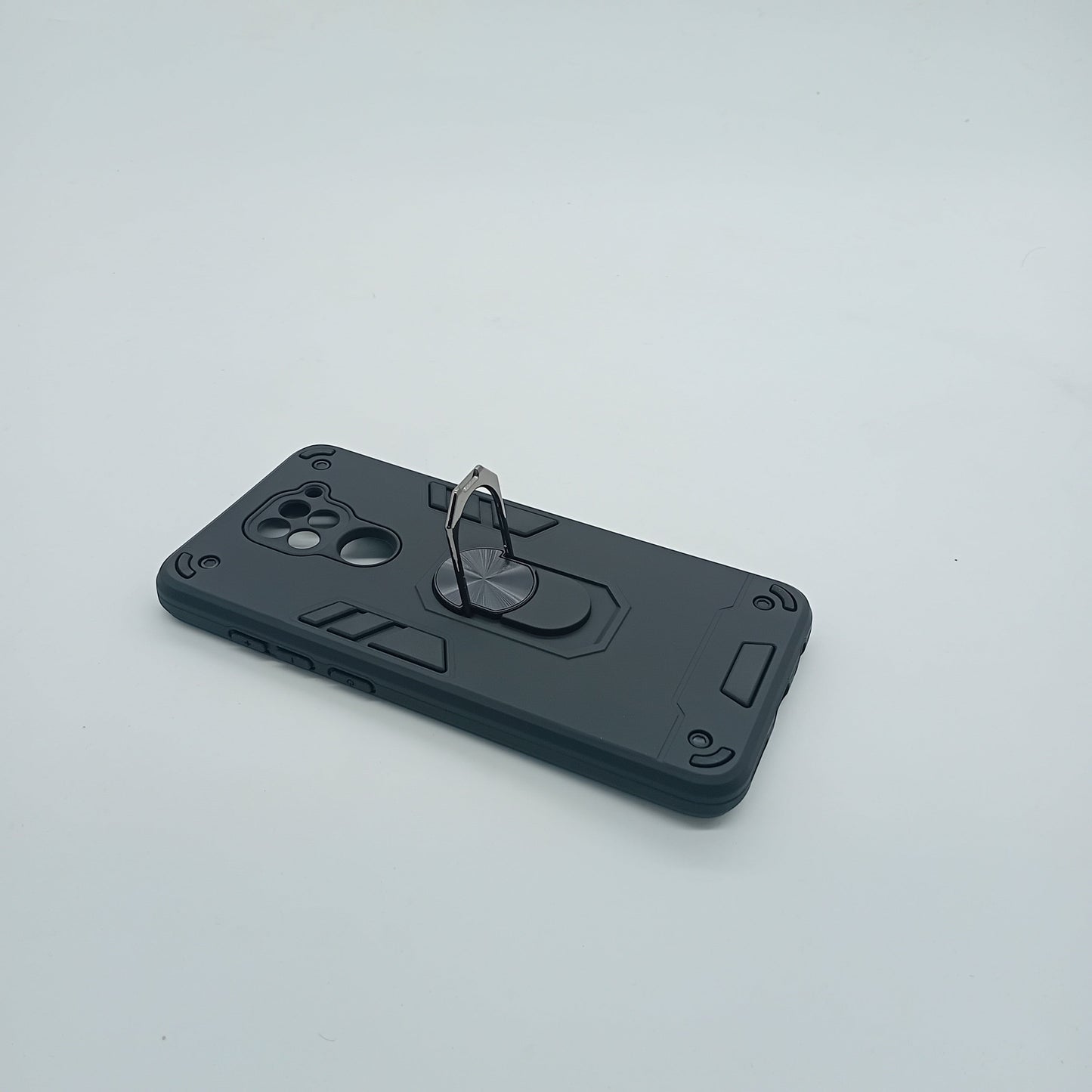 Redmi Note 9 Hard PC Shockproof Case with Ring Holder Slim Cover