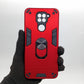 Redmi Note 9 Hard PC Shockproof Case with Ring Holder Slim Cover