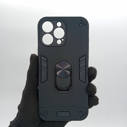 iPhone 16 Pro Max Ring Holder Shockproof Slim PC Case