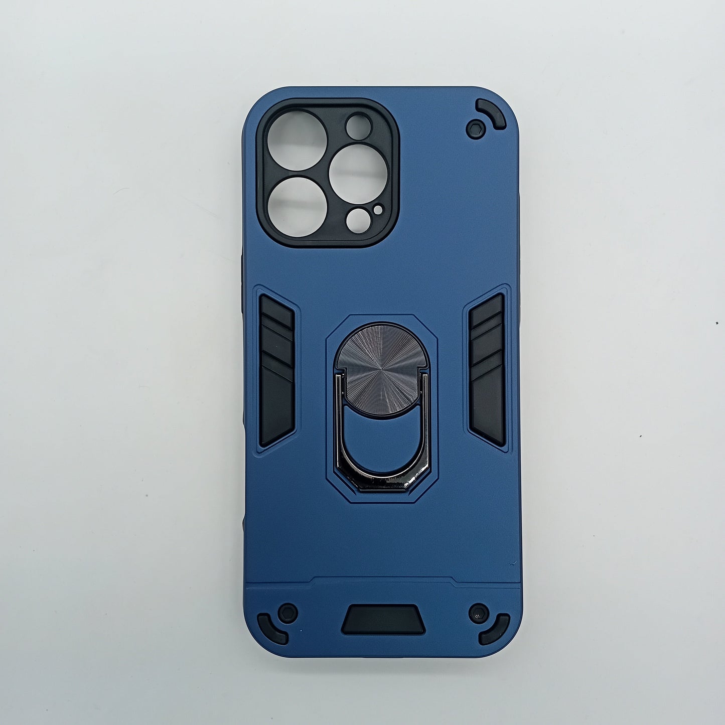 iPhone 16 Pro Max Ring Holder Shockproof Slim PC Case