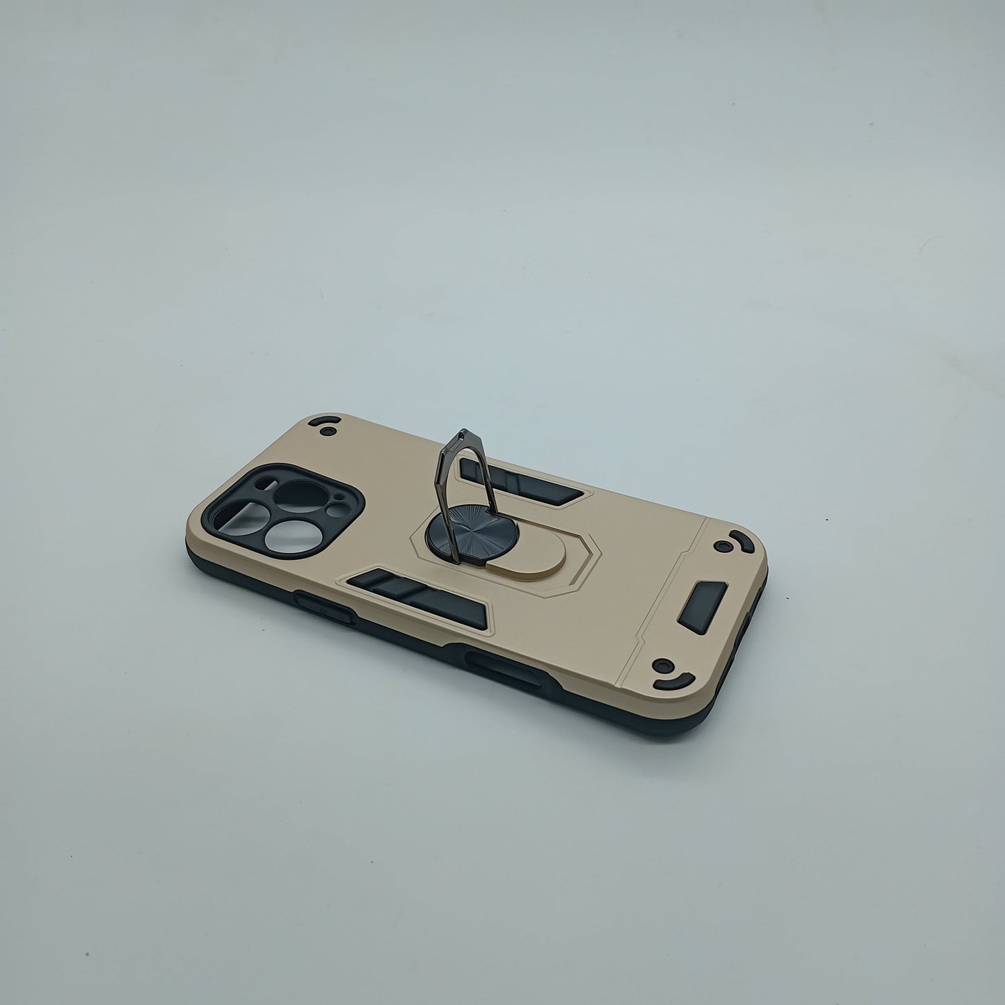 iPhone 16 Pro Max Ring Holder Shockproof Slim PC Case