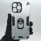 iPhone 16 Pro Max Ring Holder Shockproof Slim PC Case