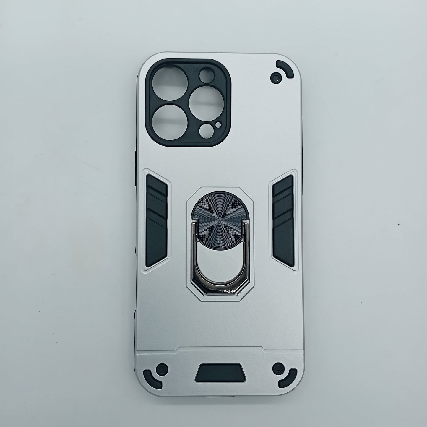 iPhone 16 Pro Max Ring Holder Shockproof Slim PC Case