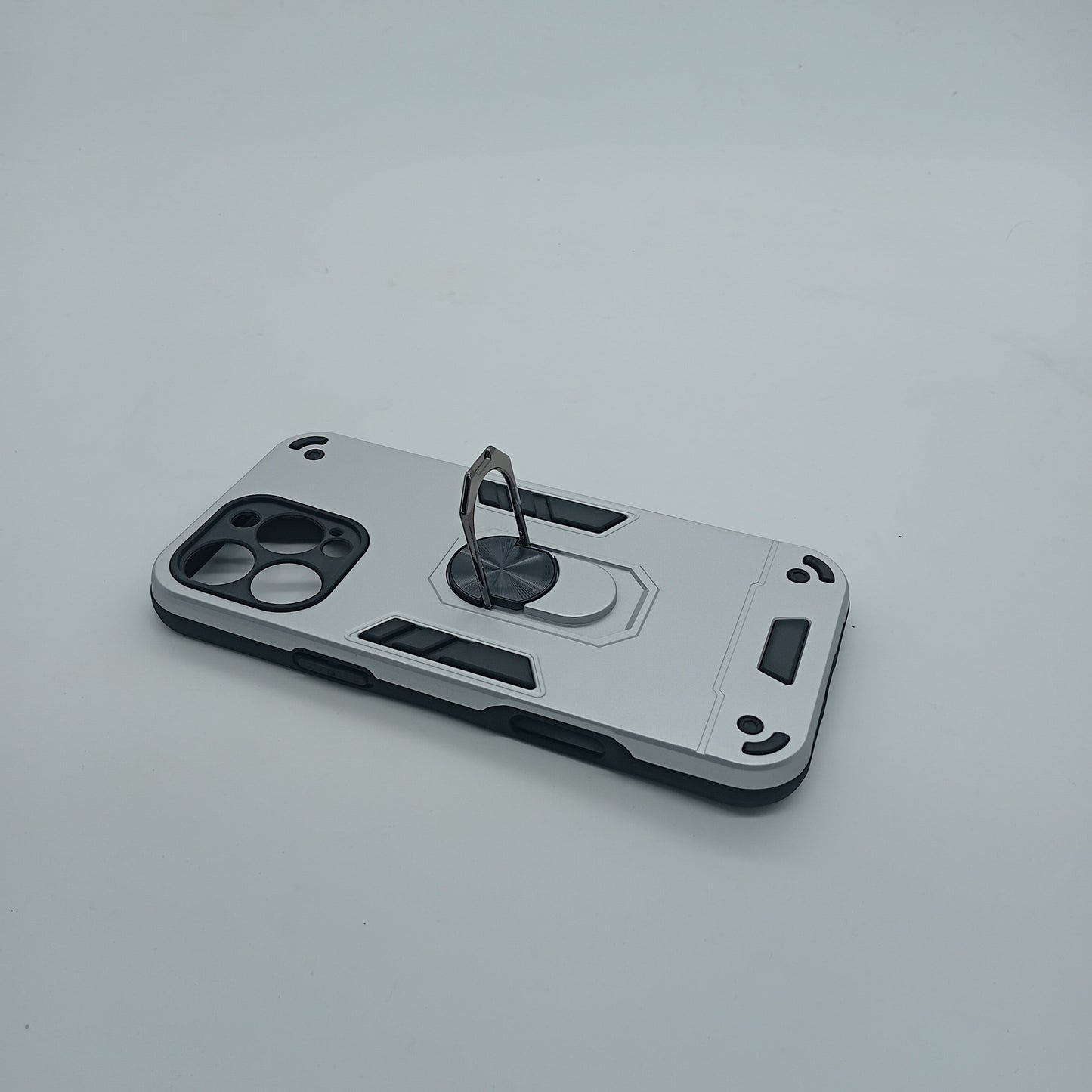 iPhone 16 Pro Max Ring Holder Shockproof Slim PC Case