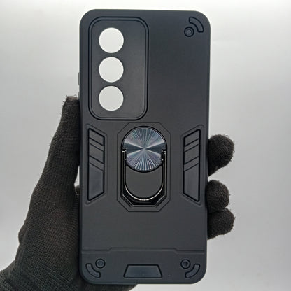 OPPO A3 Pro Hard PC Case: Shockproof Slim Back Cover w/ Ring Holder
