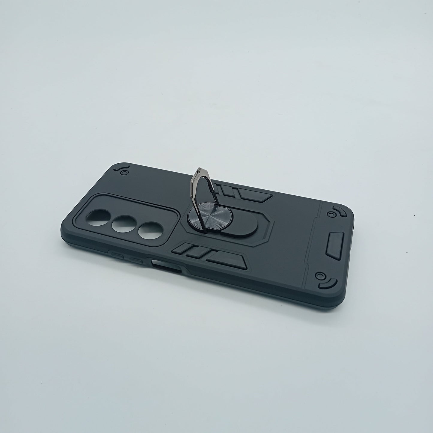 OPPO A3 Pro Hard PC Case: Shockproof Slim Back Cover w/ Ring Holder