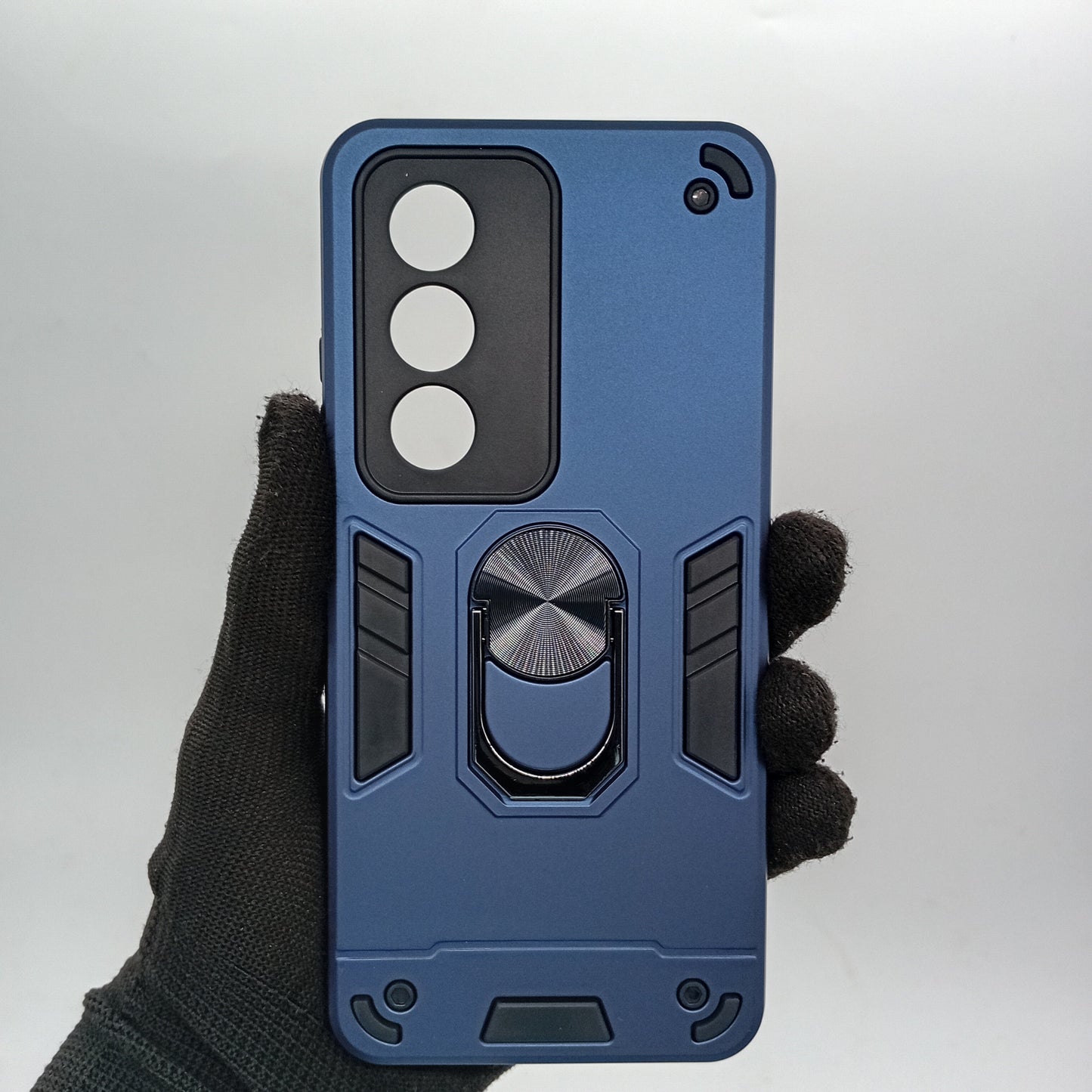 OPPO A3 Pro Hard PC Case: Shockproof Slim Back Cover w/ Ring Holder