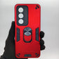 OPPO A3 Pro Hard PC Case: Shockproof Slim Back Cover w/ Ring Holder