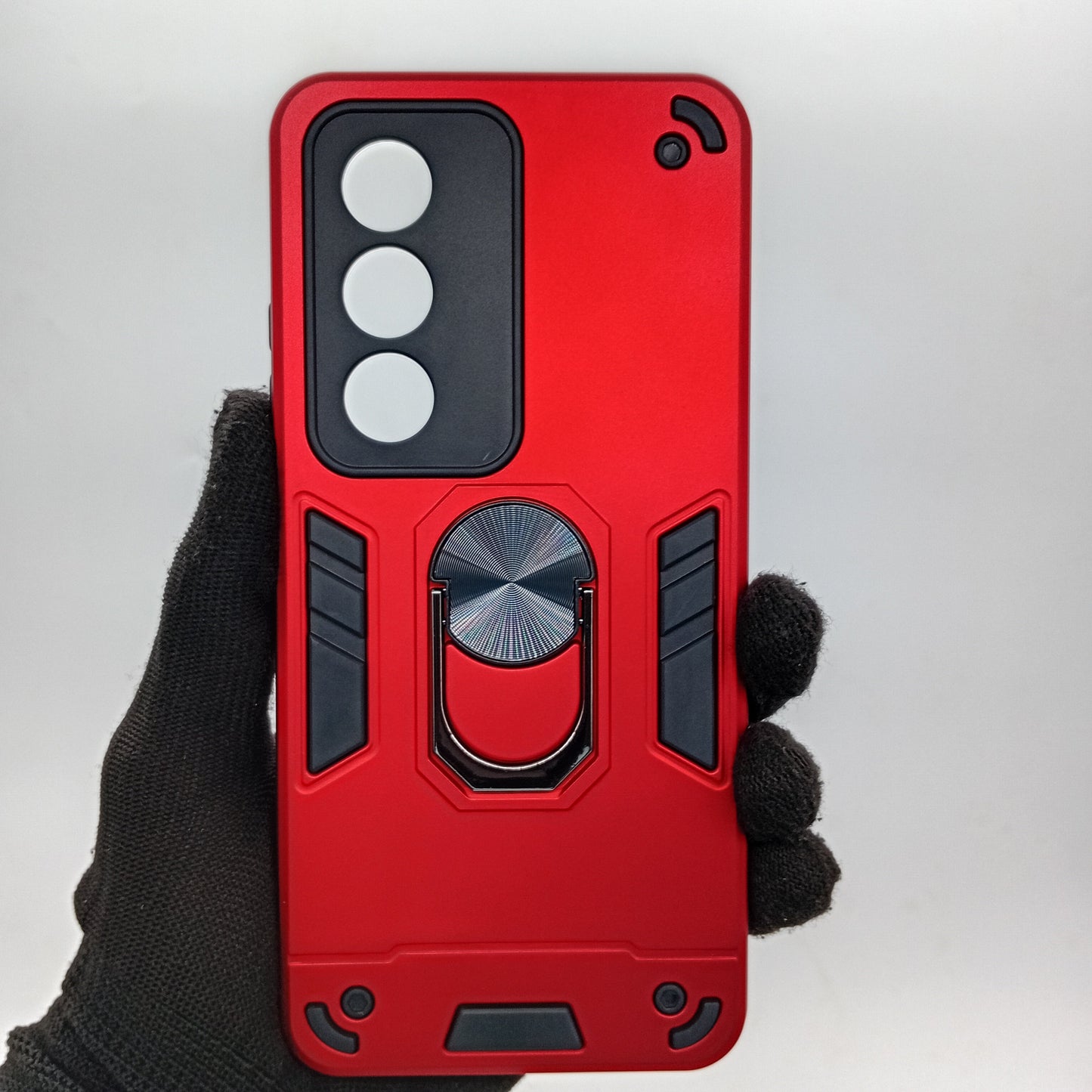 OPPO A3 Pro Hard PC Case: Shockproof Slim Back Cover w/ Ring Holder