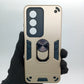 OPPO A3 Pro Hard PC Case: Shockproof Slim Back Cover w/ Ring Holder
