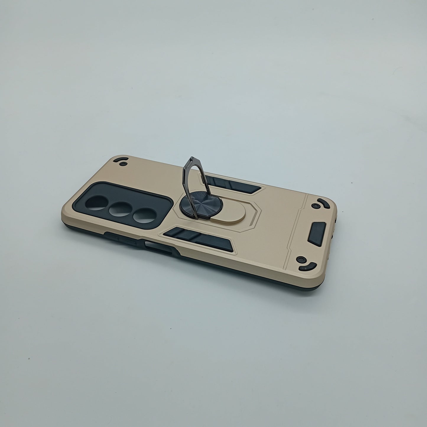 OPPO A3 Pro Hard PC Case: Shockproof Slim Back Cover w/ Ring Holder