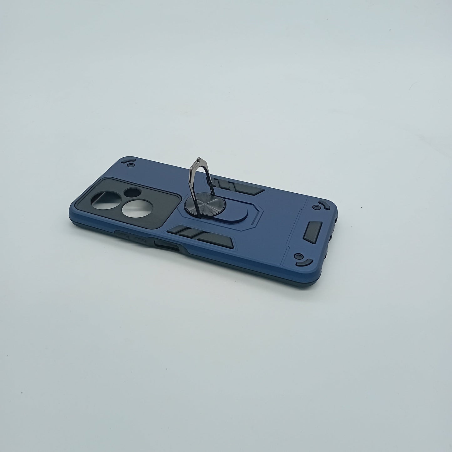OPPO A79 Hard PC Case with Ring Holder, Shockproof Slim Cover