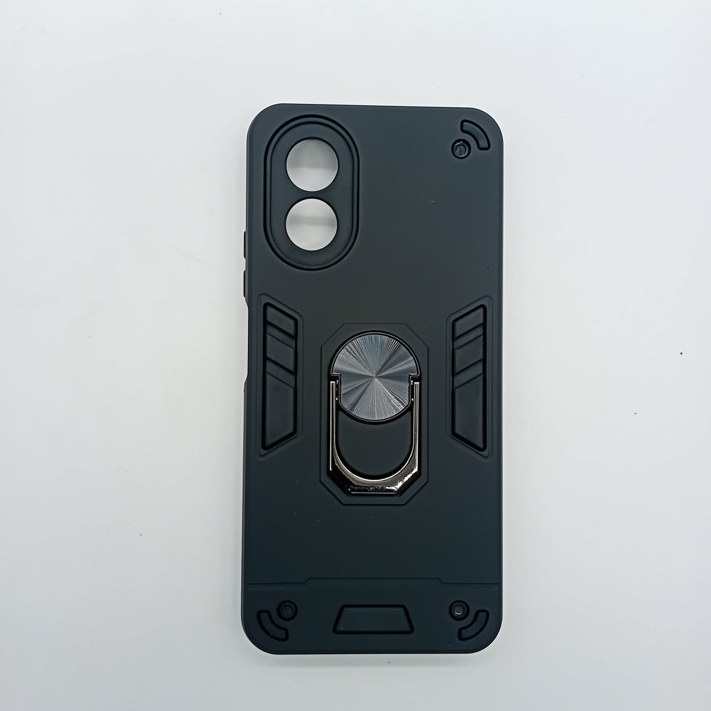 OPPO A38 Shockproof Hard PC Case with Ring Holder Kickstand