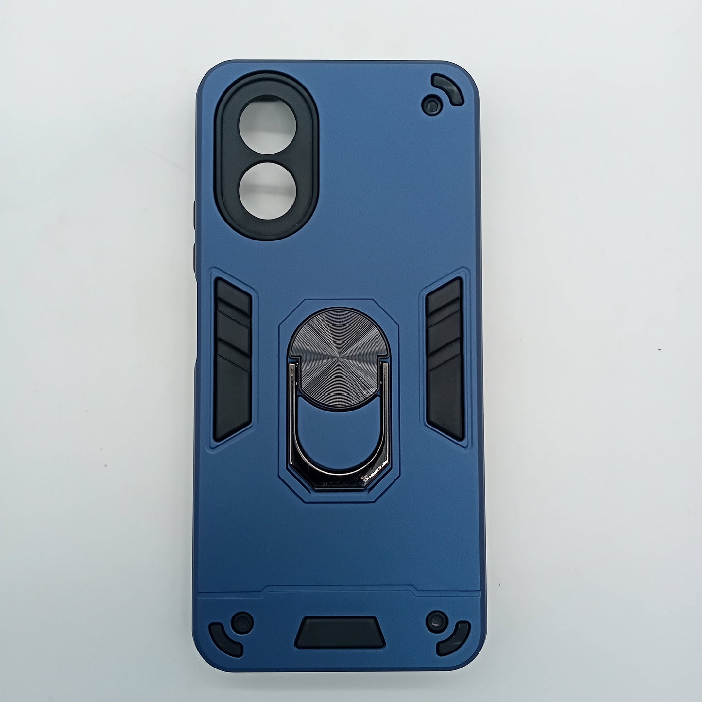 OPPO A38 Shockproof Hard PC Case with Ring Holder Kickstand