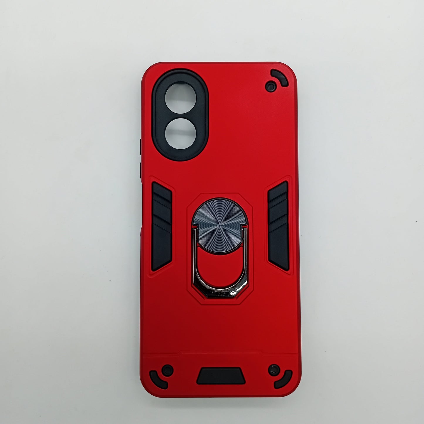 OPPO A38 Shockproof Hard PC Case with Ring Holder Kickstand