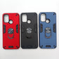 OPPO A53 Hard PC Shockproof Slim Case with Ring Holder