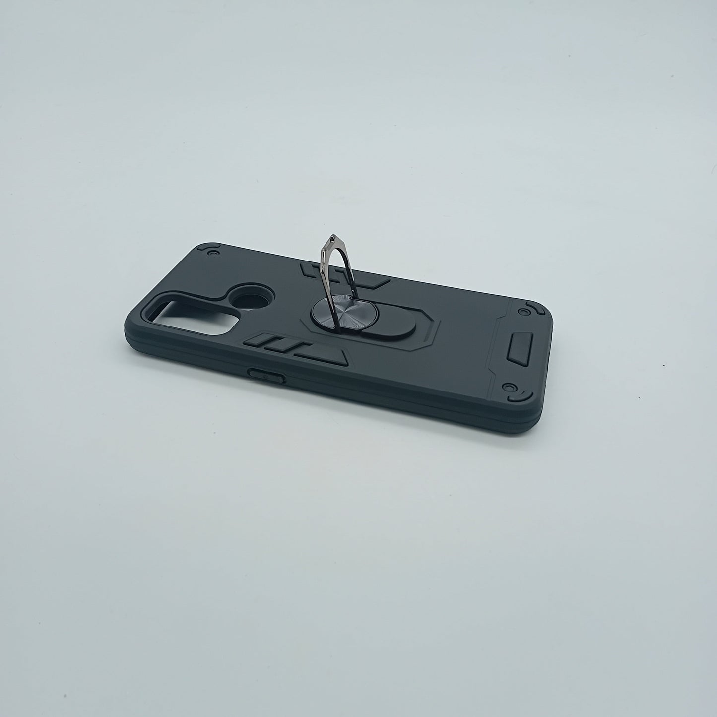 OPPO A53 Hard PC Shockproof Slim Case with Ring Holder