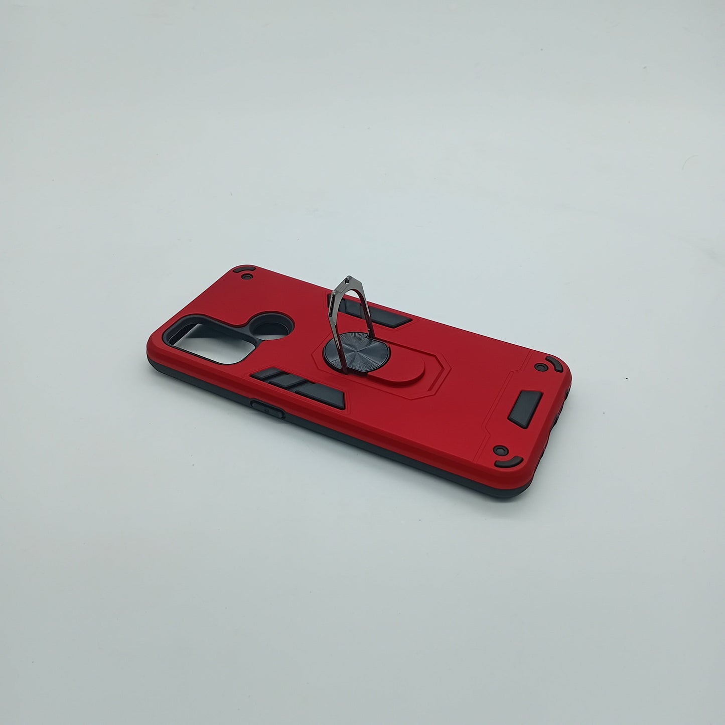 OPPO A53 Hard PC Shockproof Slim Case with Ring Holder
