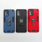 OPPO F19 Hard PC Shockproof Case with Ring Holder
