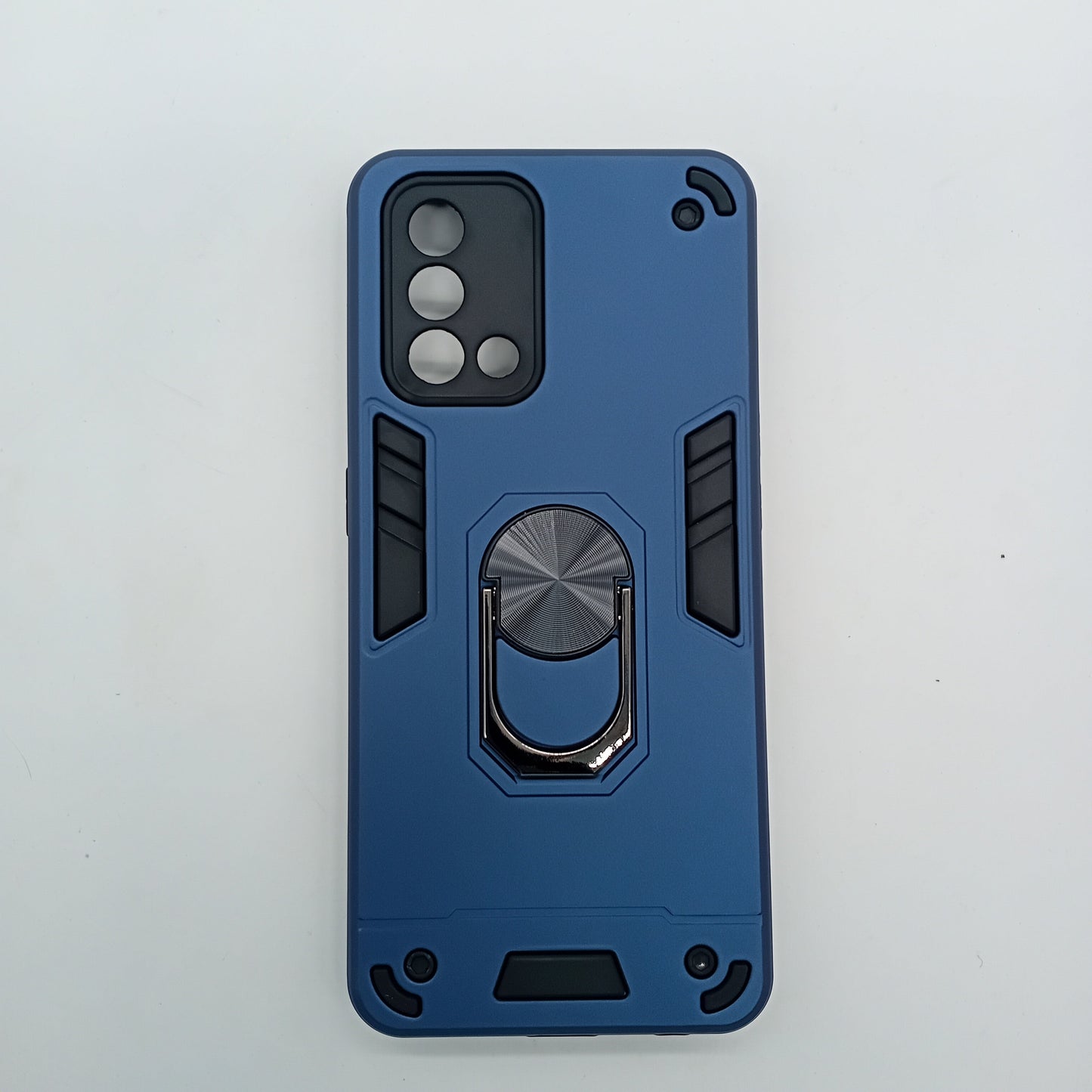 OPPO F19 Hard PC Shockproof Case with Ring Holder