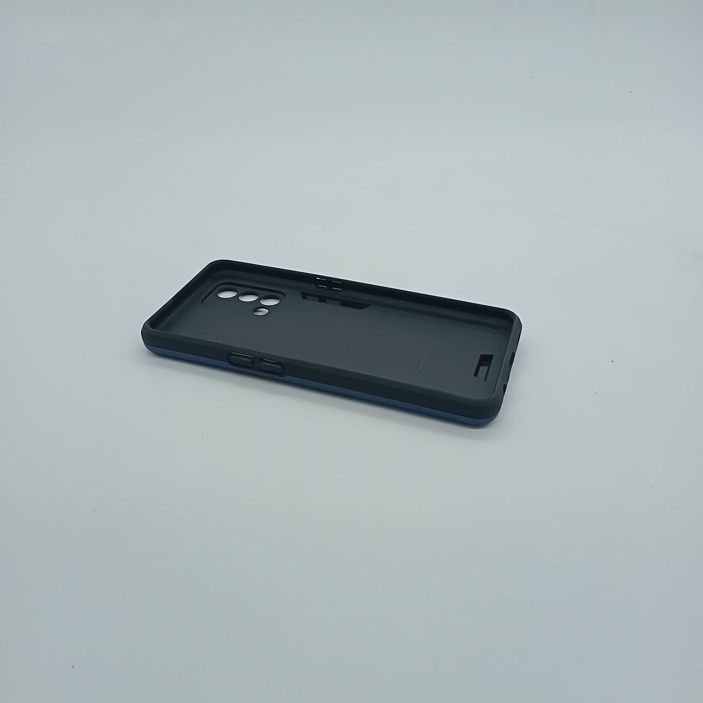 OPPO F19 Hard PC Shockproof Case with Ring Holder