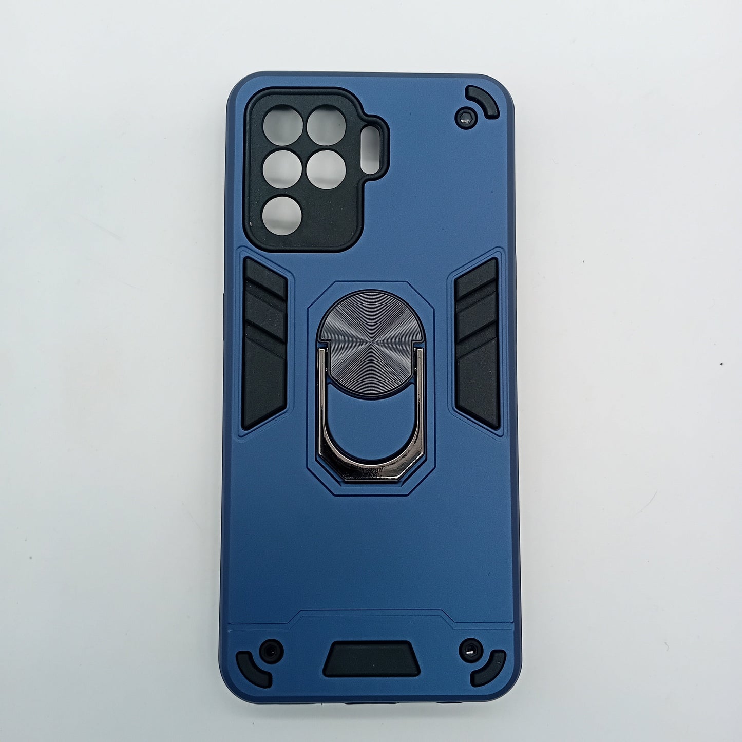 OPPO F19 Pro Hard PC Shockproof Slim Case with Ring Holder