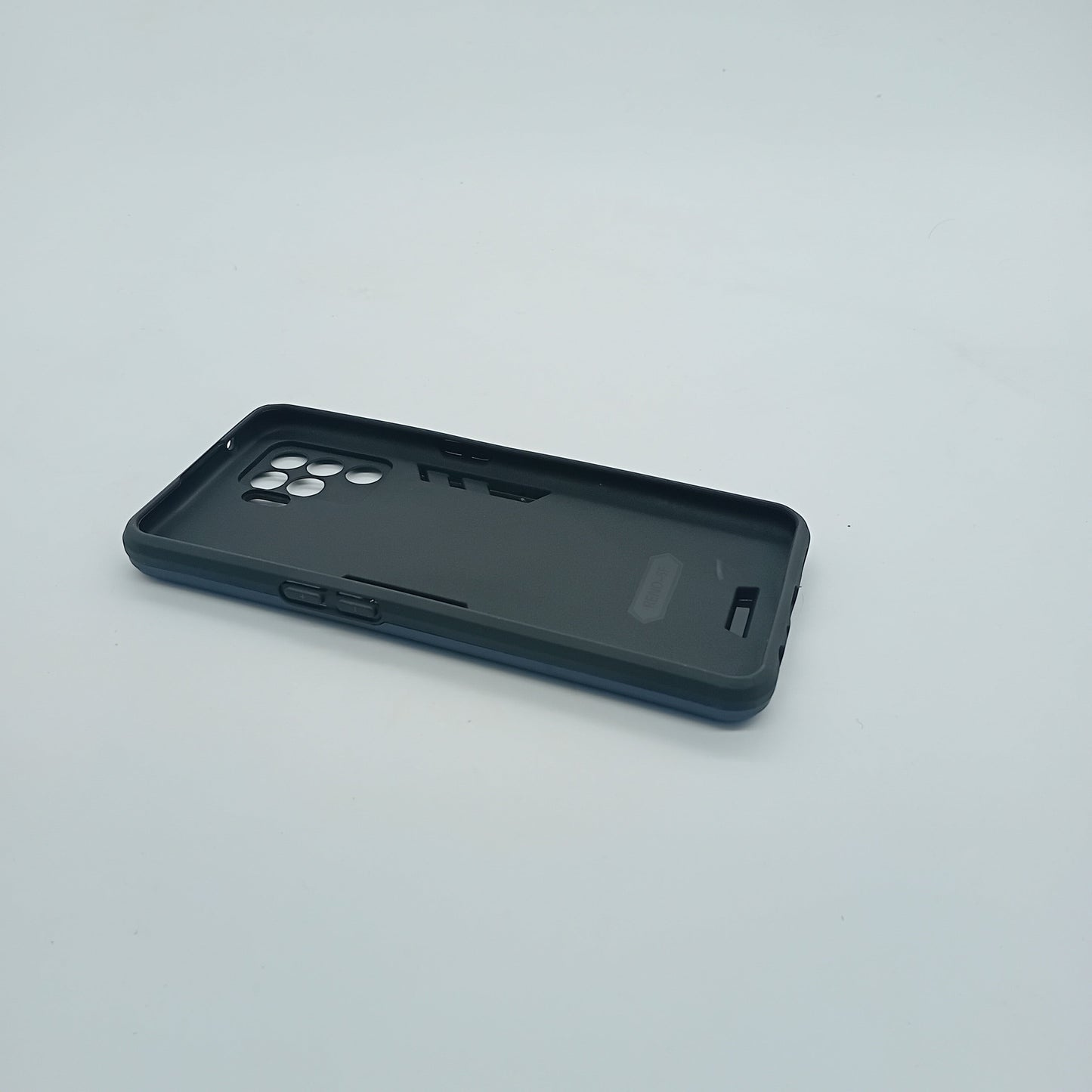 OPPO F19 Pro Hard PC Shockproof Slim Case with Ring Holder