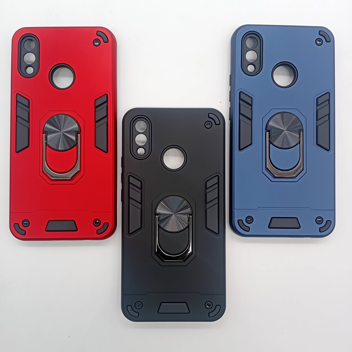 Huawei Nova 3i Hard PC Shockproof Case with Ring Holder