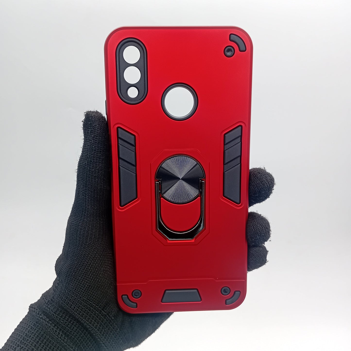 Huawei Nova 3i Hard PC Shockproof Case with Ring Holder