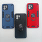 Redmi A1 Hard PC Case with Ring Holder, Shockproof Slim Back Cover